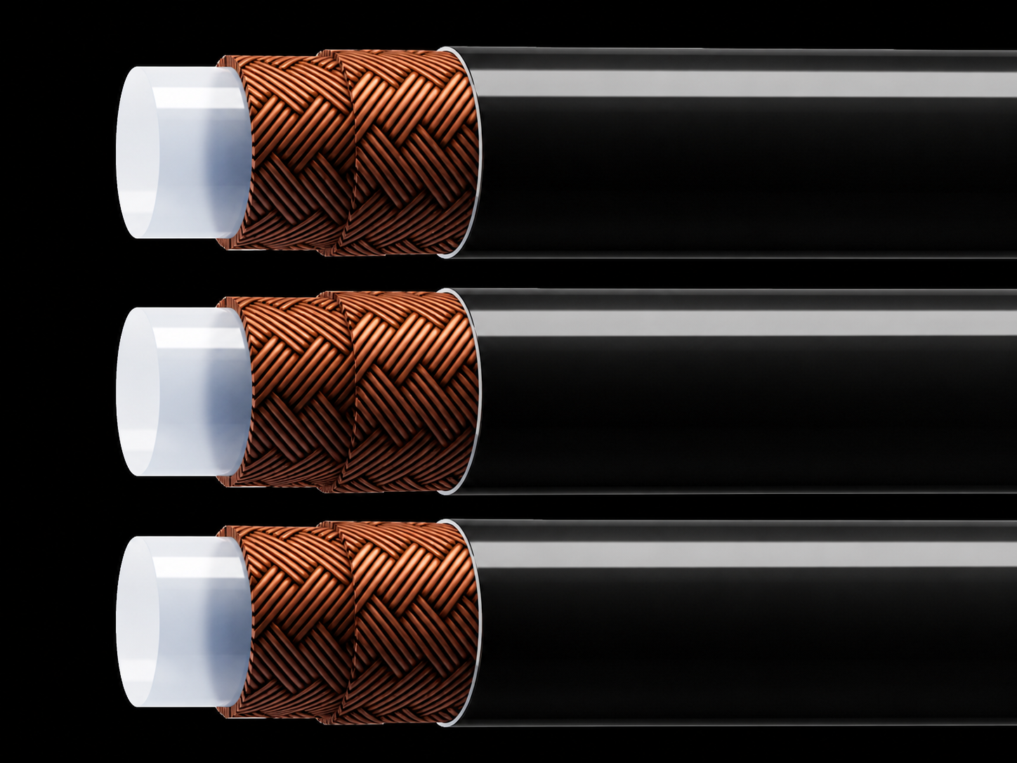 SAE 100R7 Fiber Braid High Pressure Thermoplastic Hose